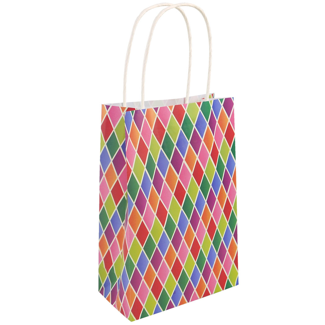 Harlequin Patterned Party Bag (Empty for you to fill)